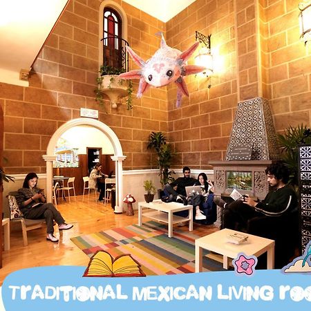 Hostal Fungi Casa Rosa Cidade do México Exterior foto