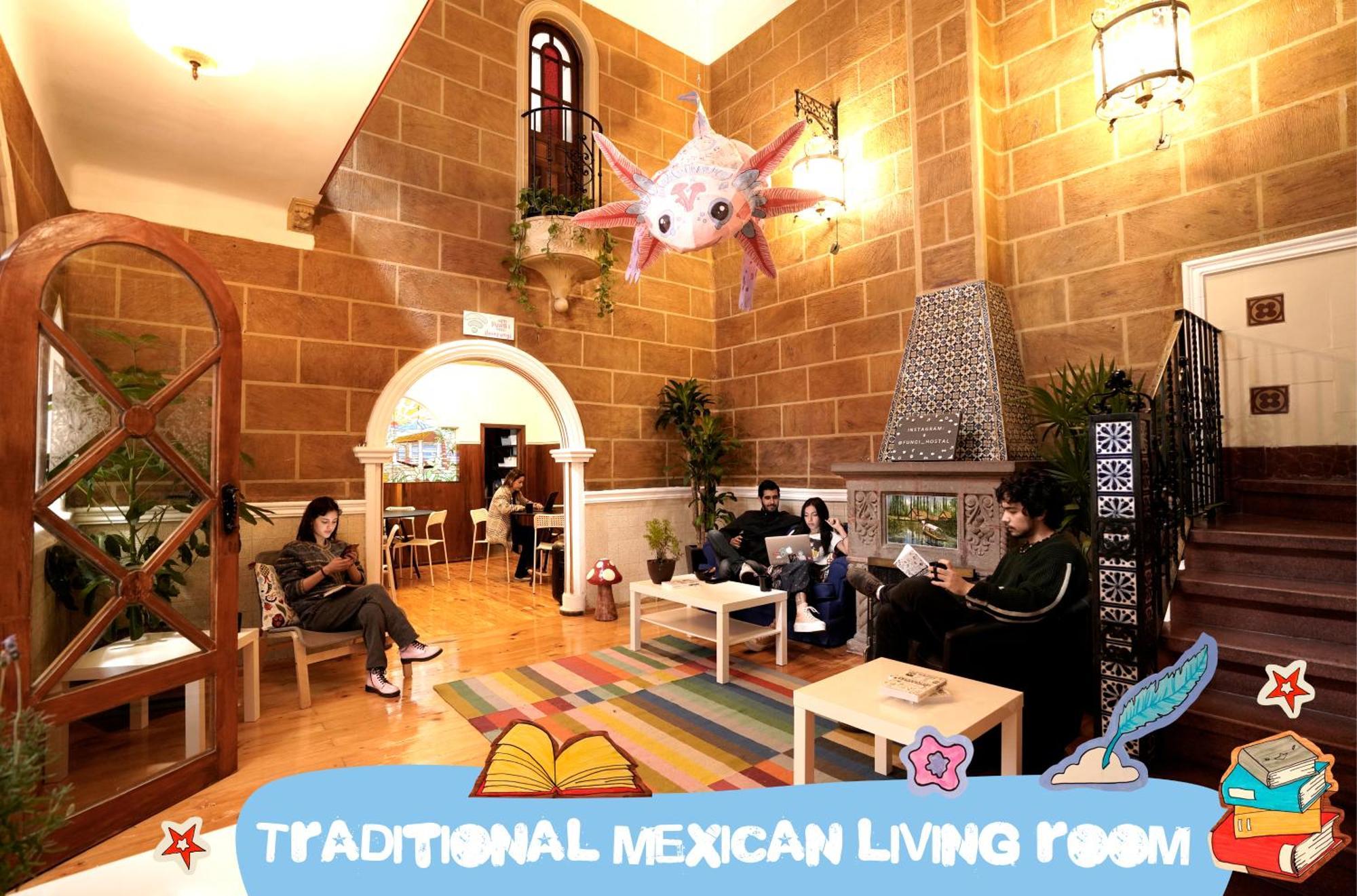 Hostal Fungi Casa Rosa Cidade do México Exterior foto